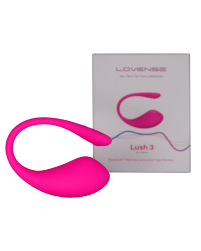 lovense lush 3 huevo vibrador control remoto