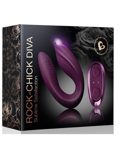 brinquedo de controle remoto rocks-off chick diva para casais