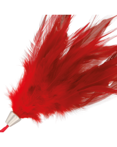 ohmama fetiche vermelho pena estimulante 13 cm ohmama fetiche vermelho pena estimulante 13 cm