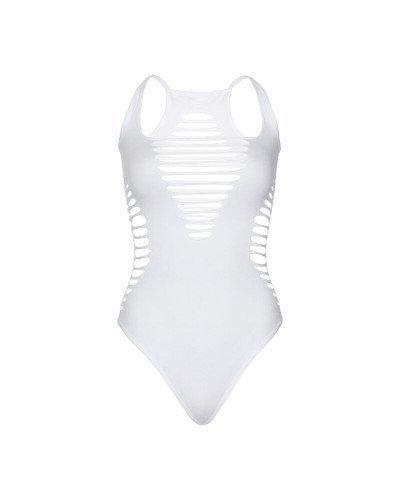 leg avenue racerback body calça tamanho único - branco