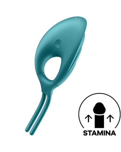 vibrador de anel de espadam satisfyer - verde vibrador de anel de espadam satisfyer - verde