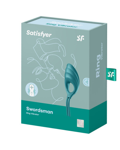 vibrador de anel de espadam satisfyer - verde vibrador de anel de espadam satisfyer - verde