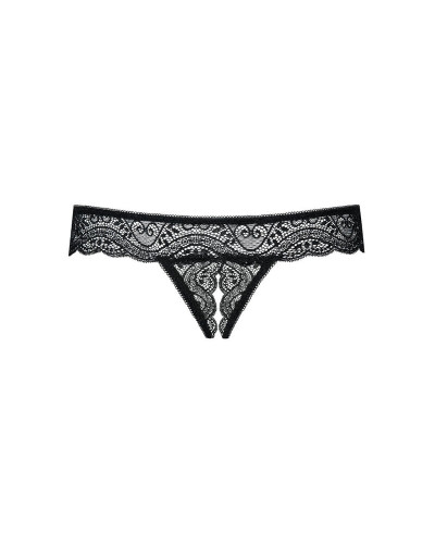 obsessive - miamor crotchless tanga l/xl