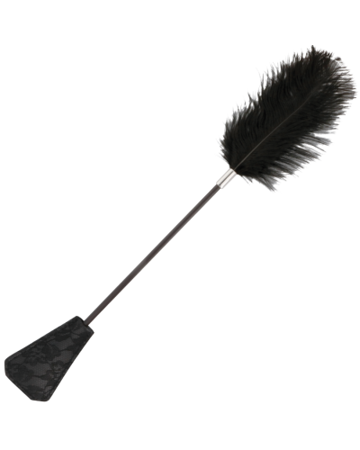 colheita de pena da escuridão. preto 56cm