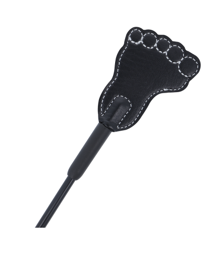 darkness crop & flogger black fetish bdsm