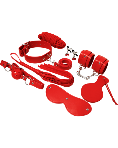 experiência bdsm fetish kit red series
