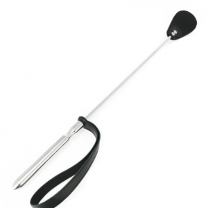 metal hard whip metal &amp; couro