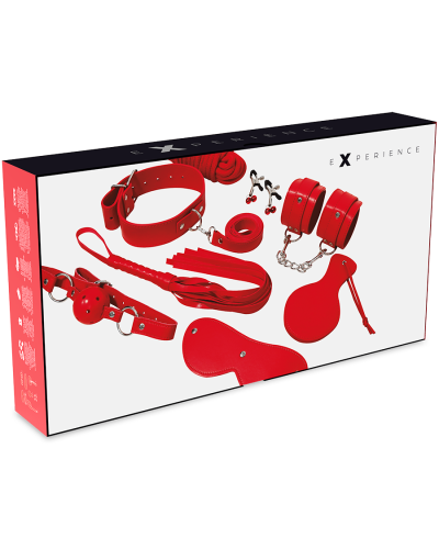 experiência bdsm fetish kit red series