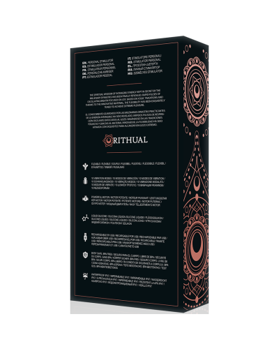 rithual kriya estimulaodr punto-g recargable negro rithual kriya estimulaodr punto-g recargable negro