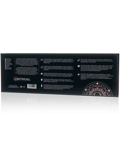 rithual akasha wand recargable potente 2.0 negro rithual akasha wand recargable potente 2.0 negro