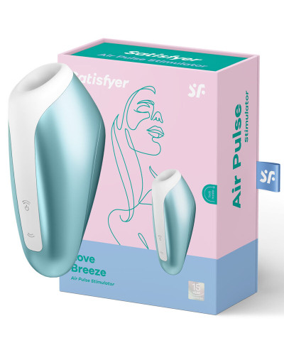 satisfyer love breeze succionador ice blue satisfyer love breeze succionador ice blue